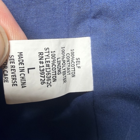 Penny Lane Coat Denim Faux Sherpa Teddy Lined Belted Long Retro 70s Style Large - Picture 5 of 11